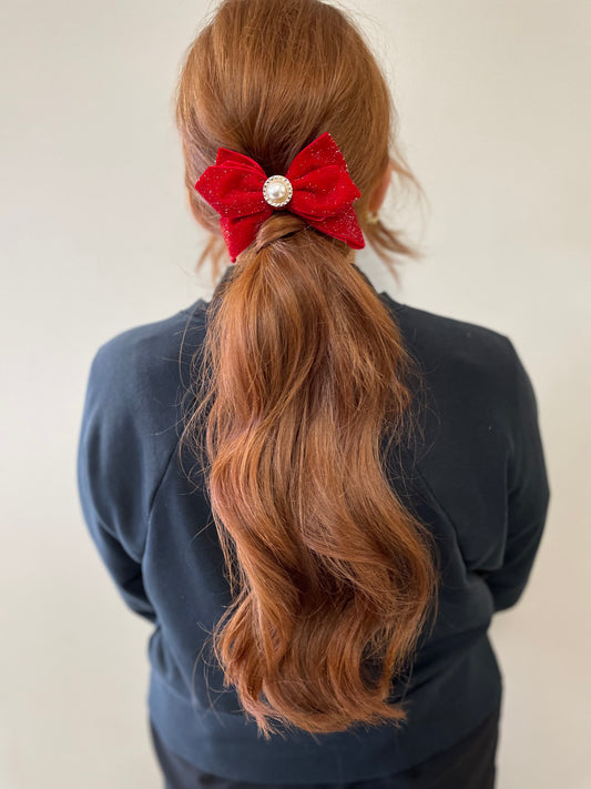 Sparkle Red Bow