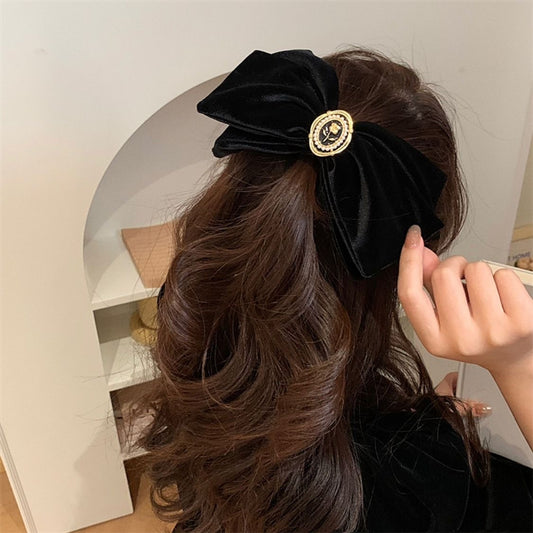 Black Velvet Bow